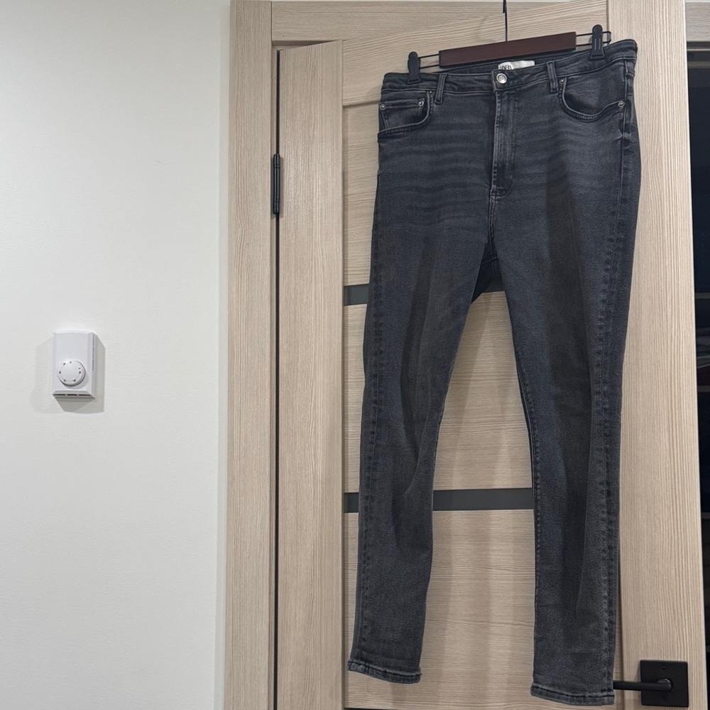 Zara  the 80’s hw skinny Classic Black Women's Jeans